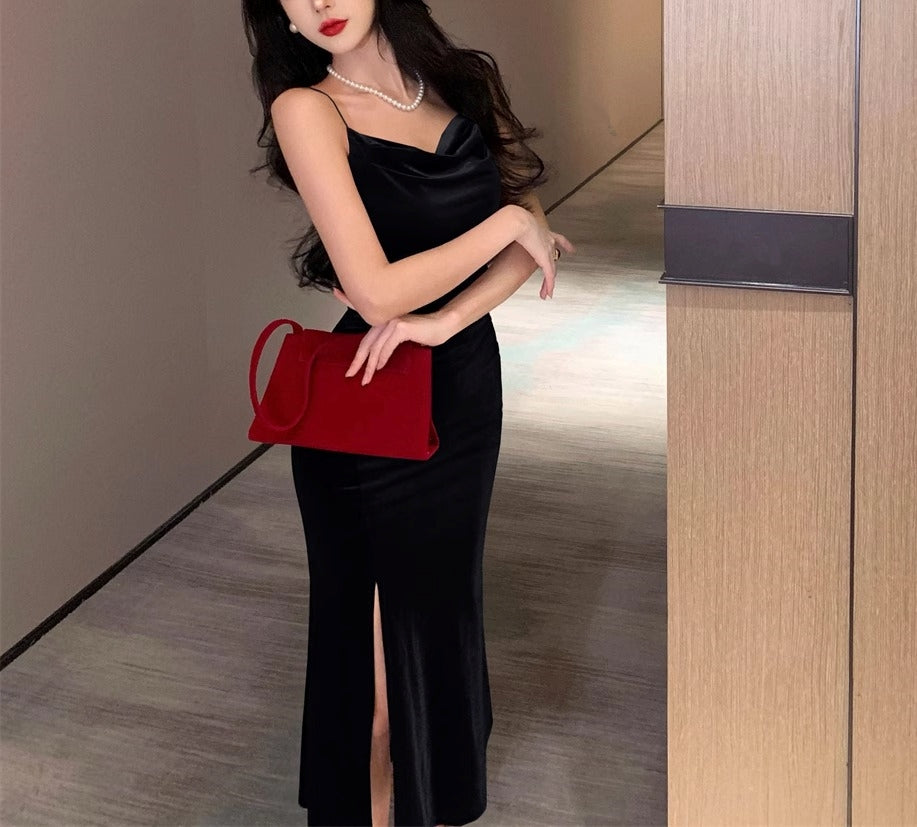 Robe en velours Gion (précommande / 2 couleurs)