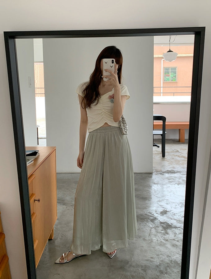 Sheen pants (PREORDER/ 3 colours)