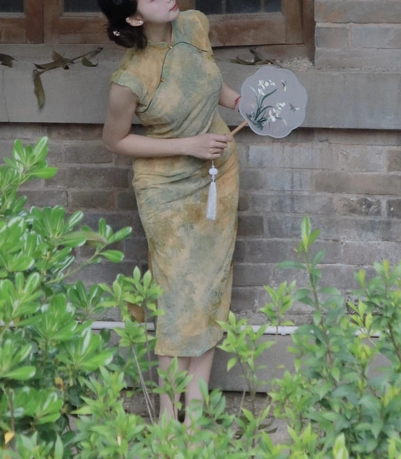 Abe cheongsam (preorder/ 2 colours)