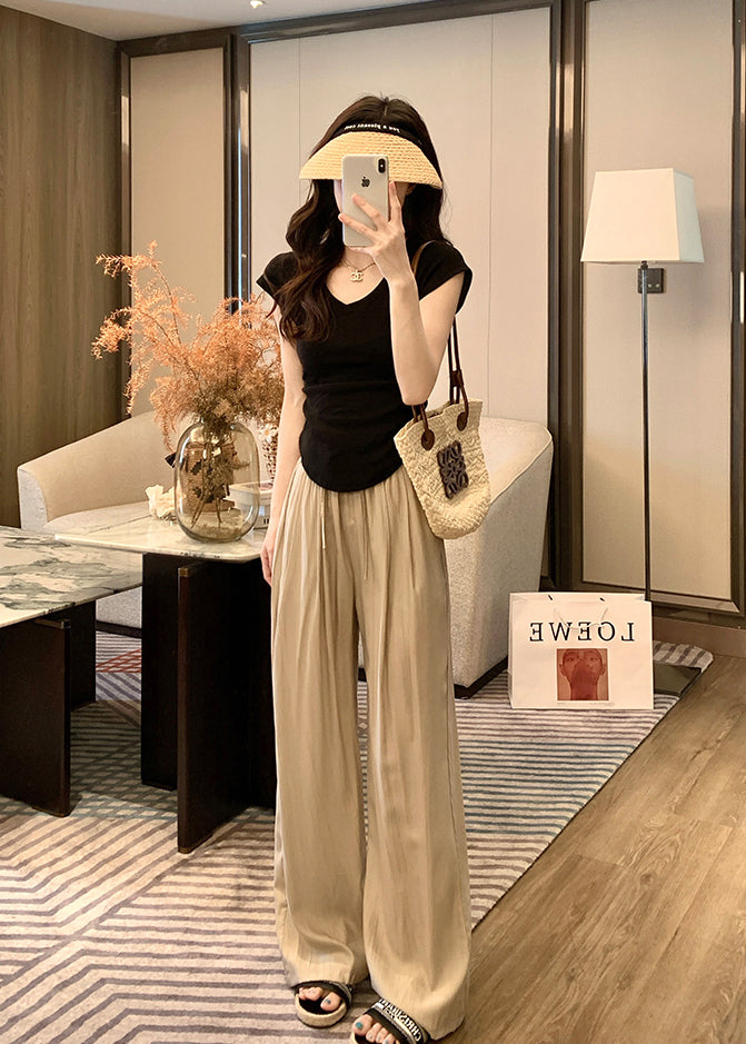 Aris top (ready stock in grey (M)/ 3 colours)