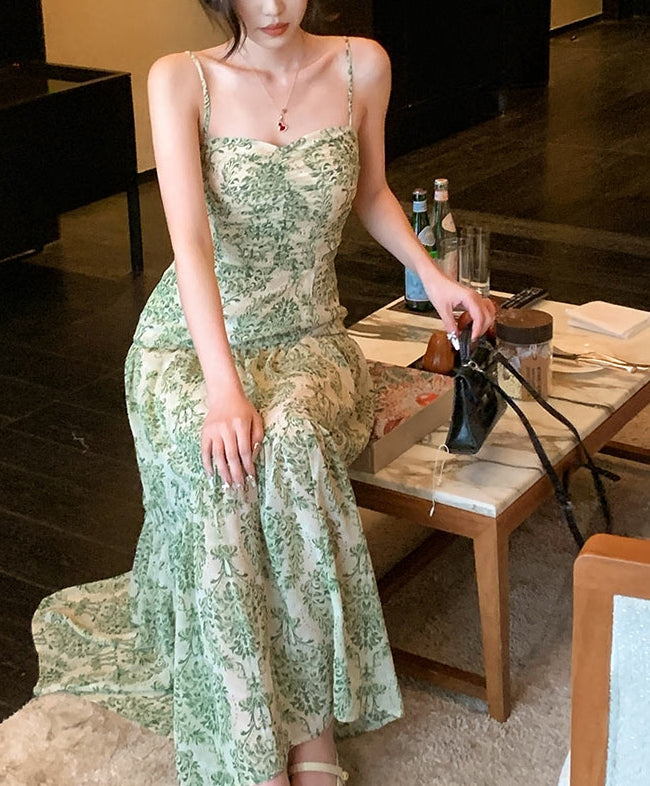 Emb maxi dress (preorder)