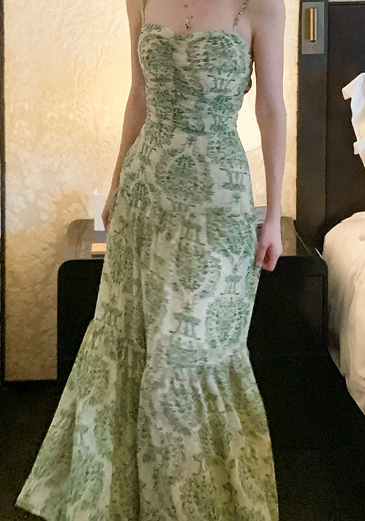 Emb maxi dress (preorder)