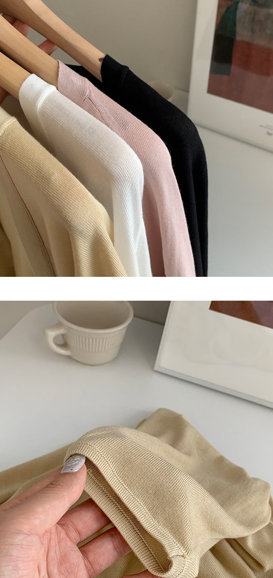 Nina cardigan (ready stock in yellow and white/ 4 colours)