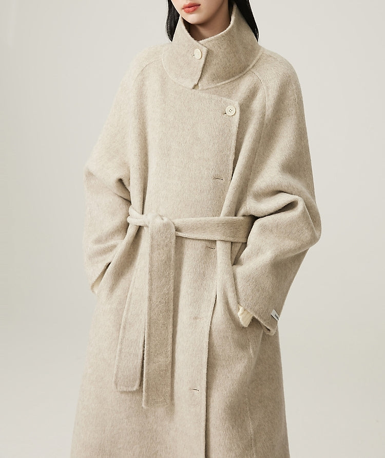 Funnel neck trenchcoat (preorder/ 3 colours)