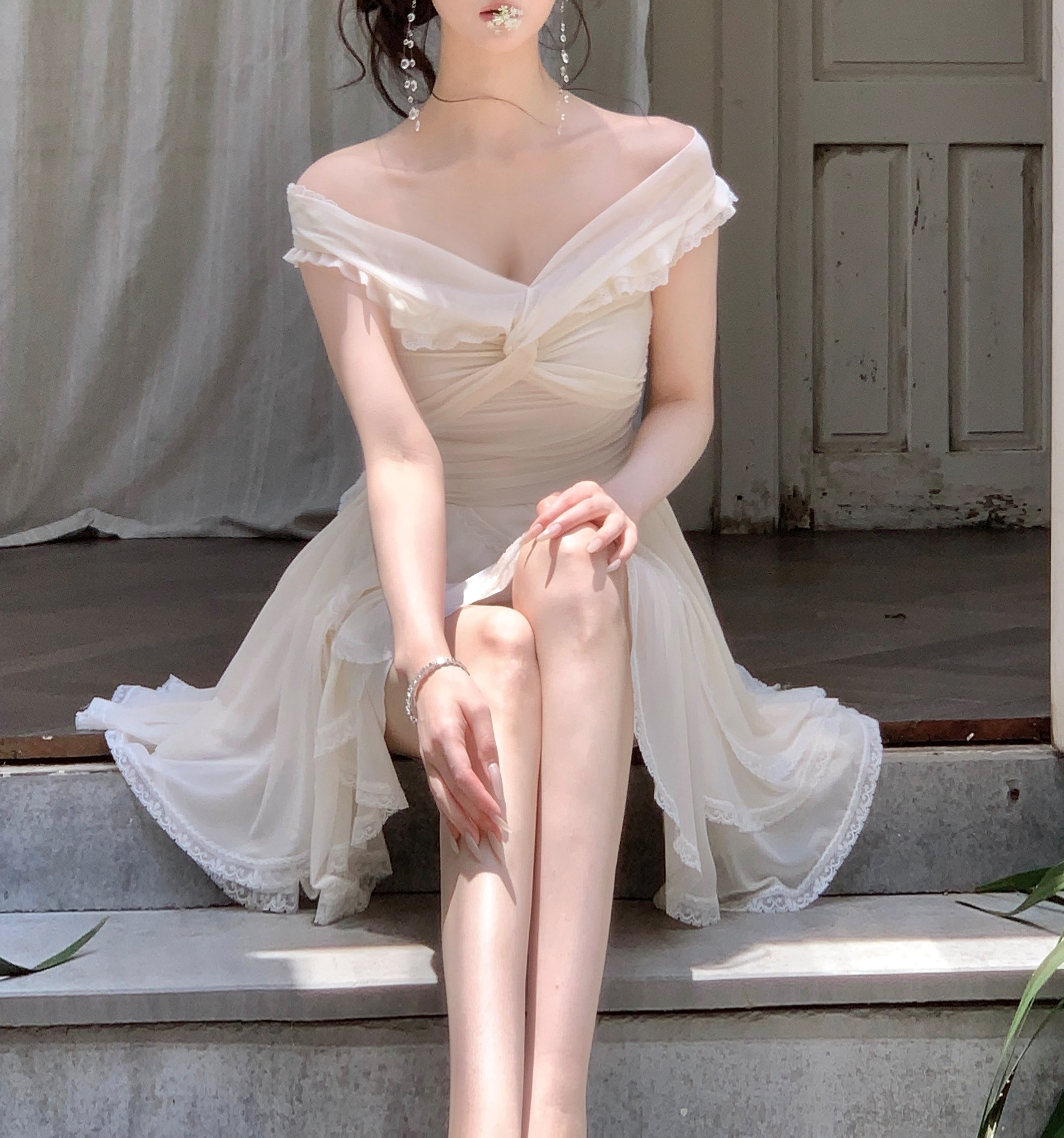 Evanescence dress (ready stock in midi (S)/ 2 lengths)