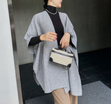 Cape knit cardigan (preorder/ 3 colours)