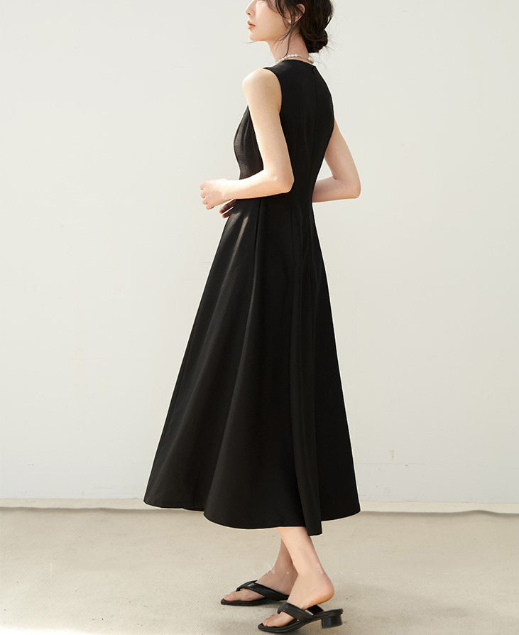 Mion dress (ready stock in black (S)/ 2 colours)