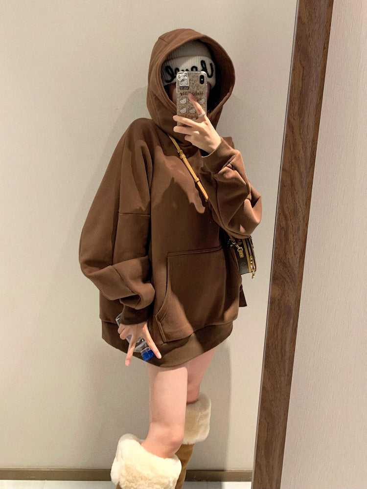 Creme hoodie top (preorder)