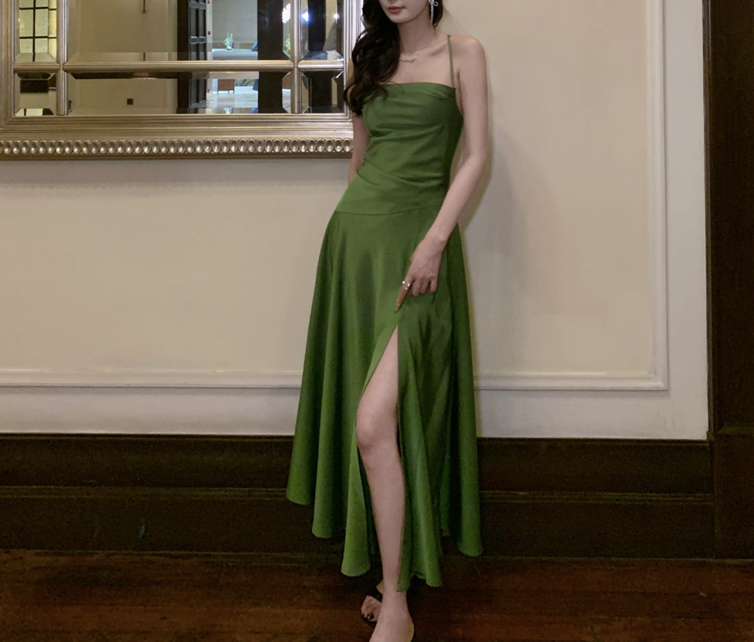 Velour dress (preorder/ 2 colours)