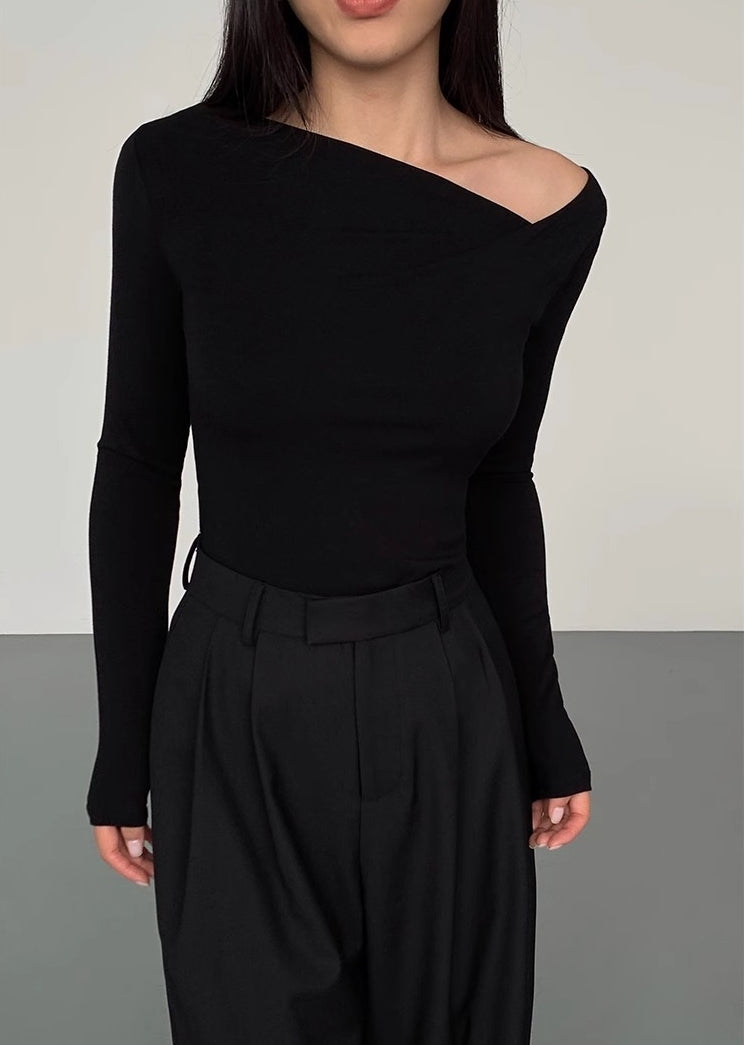 French top (ready stock in white (M)/ 2 colours)