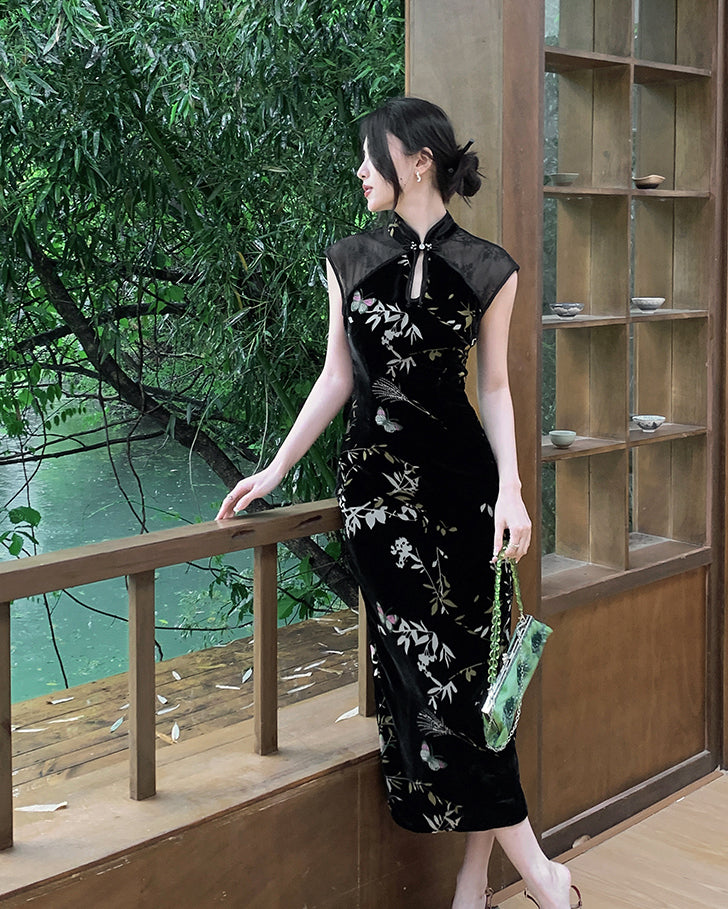 Slyvester cheongsam (ready stock in XS)