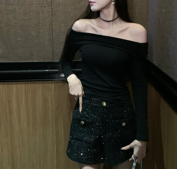 Camelia shorts (ready stock in M)