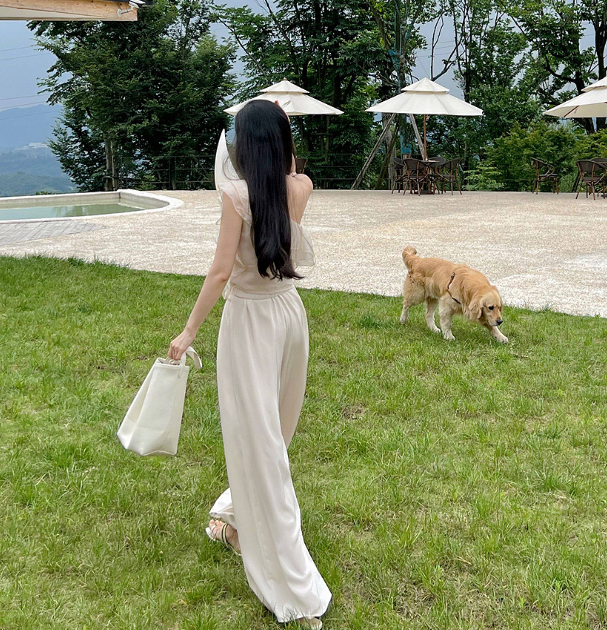 Ruffie top (preorder)