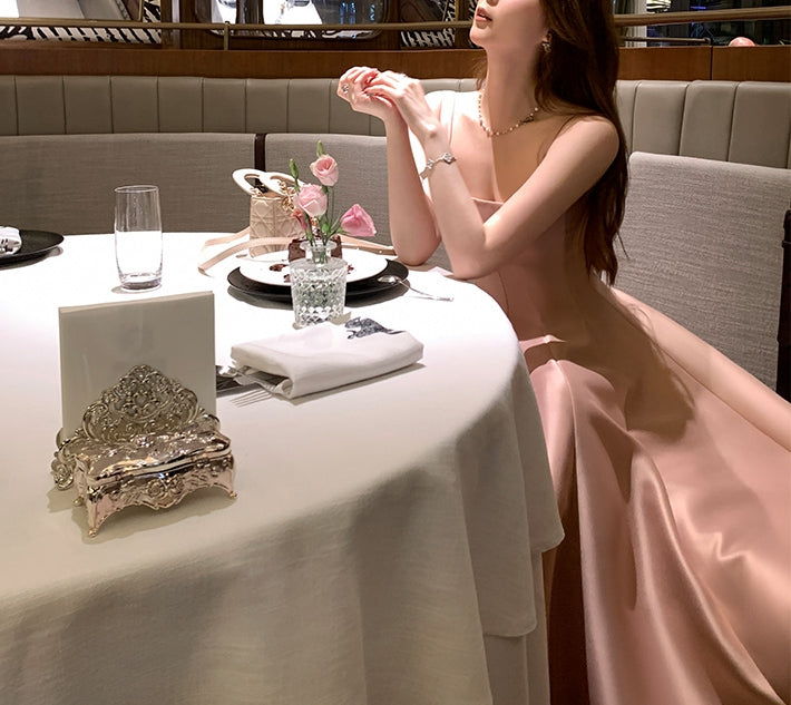 Antoinette dress (ready stock in red (2XL)/4 colours)