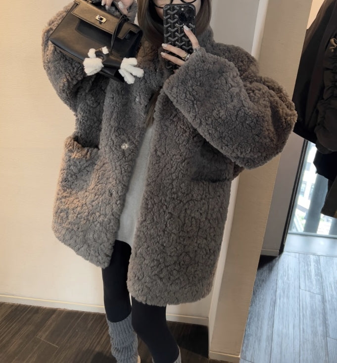 Midi wool jacket (preorder/ 2 colours)