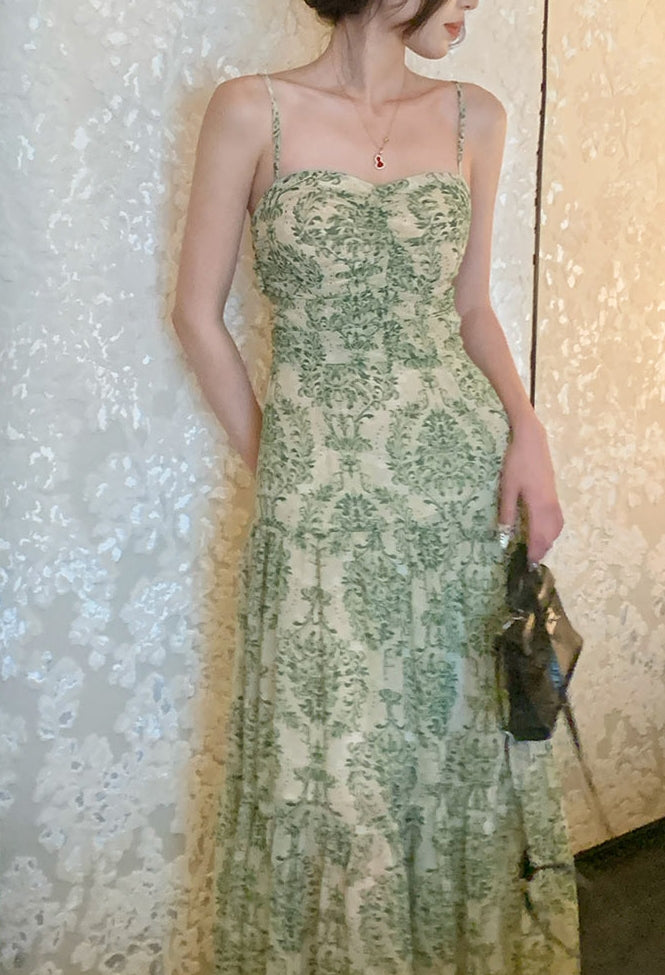 Emb maxi dress (preorder)