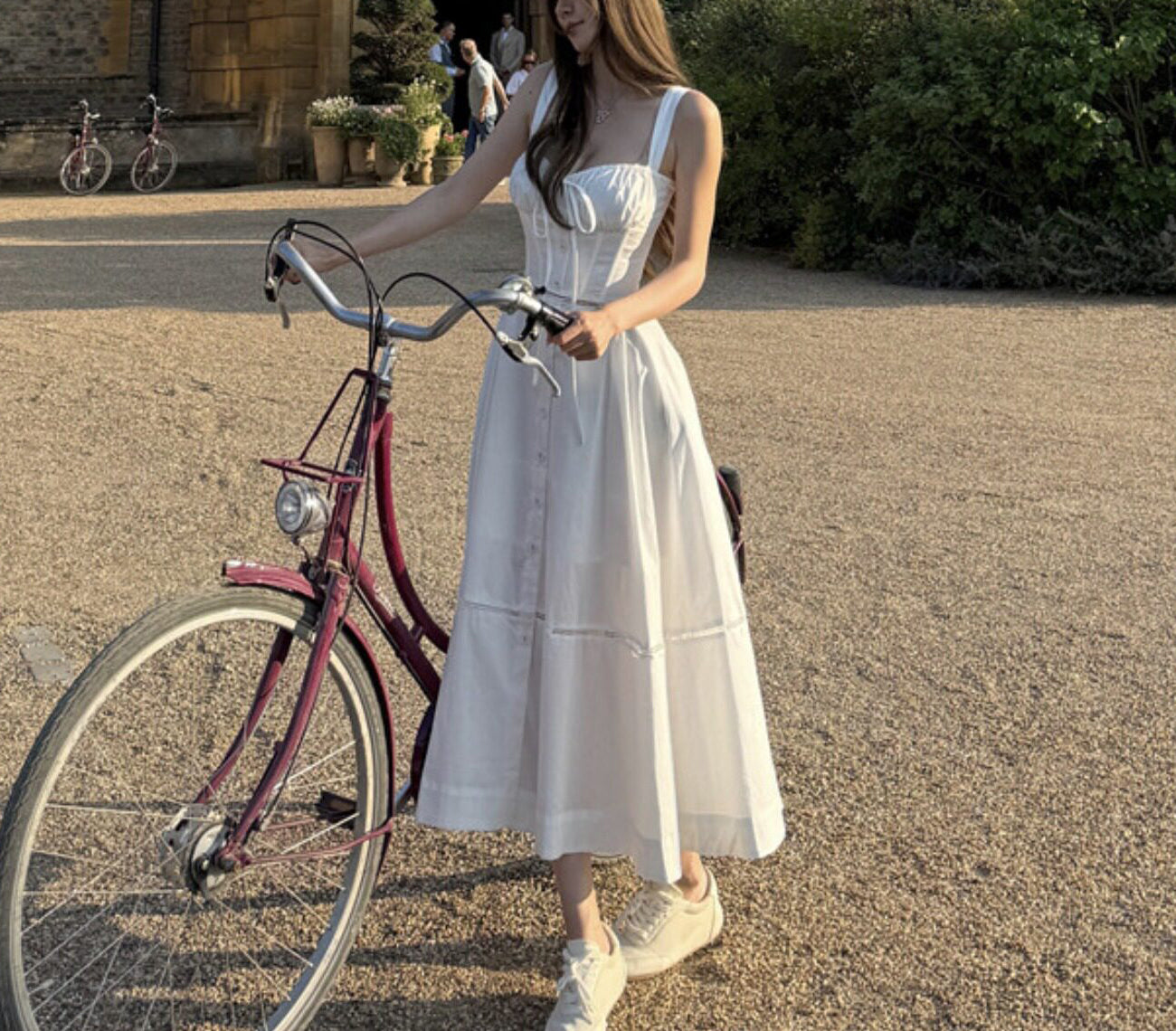 Milkmaid dress (preorder)