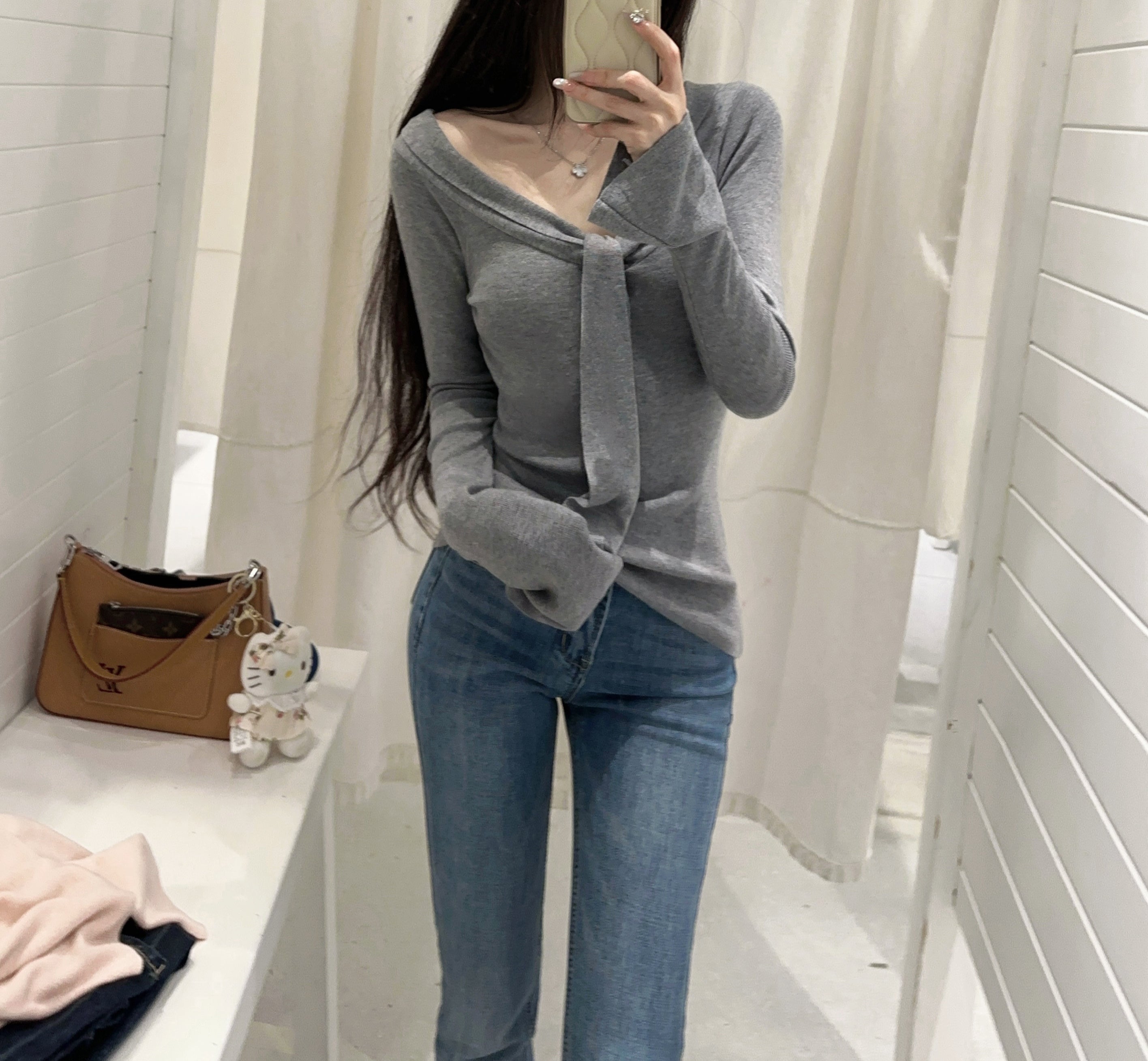 Draped top (preorder/ 4 colours)