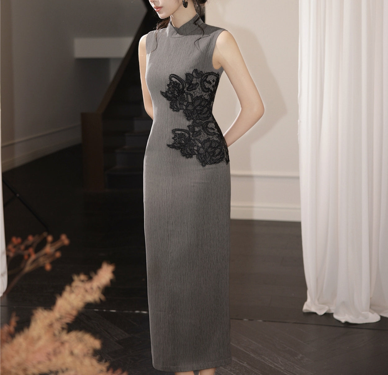 Poet cheongsam (preorder/ 2 colours)