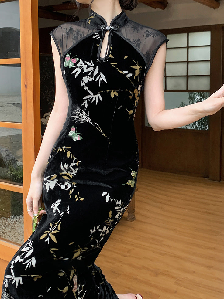 Slyvester cheongsam (ready stock in XS)