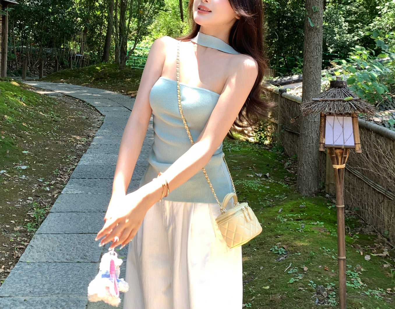 Penelope halterneck top (preorder/ 4 colours)