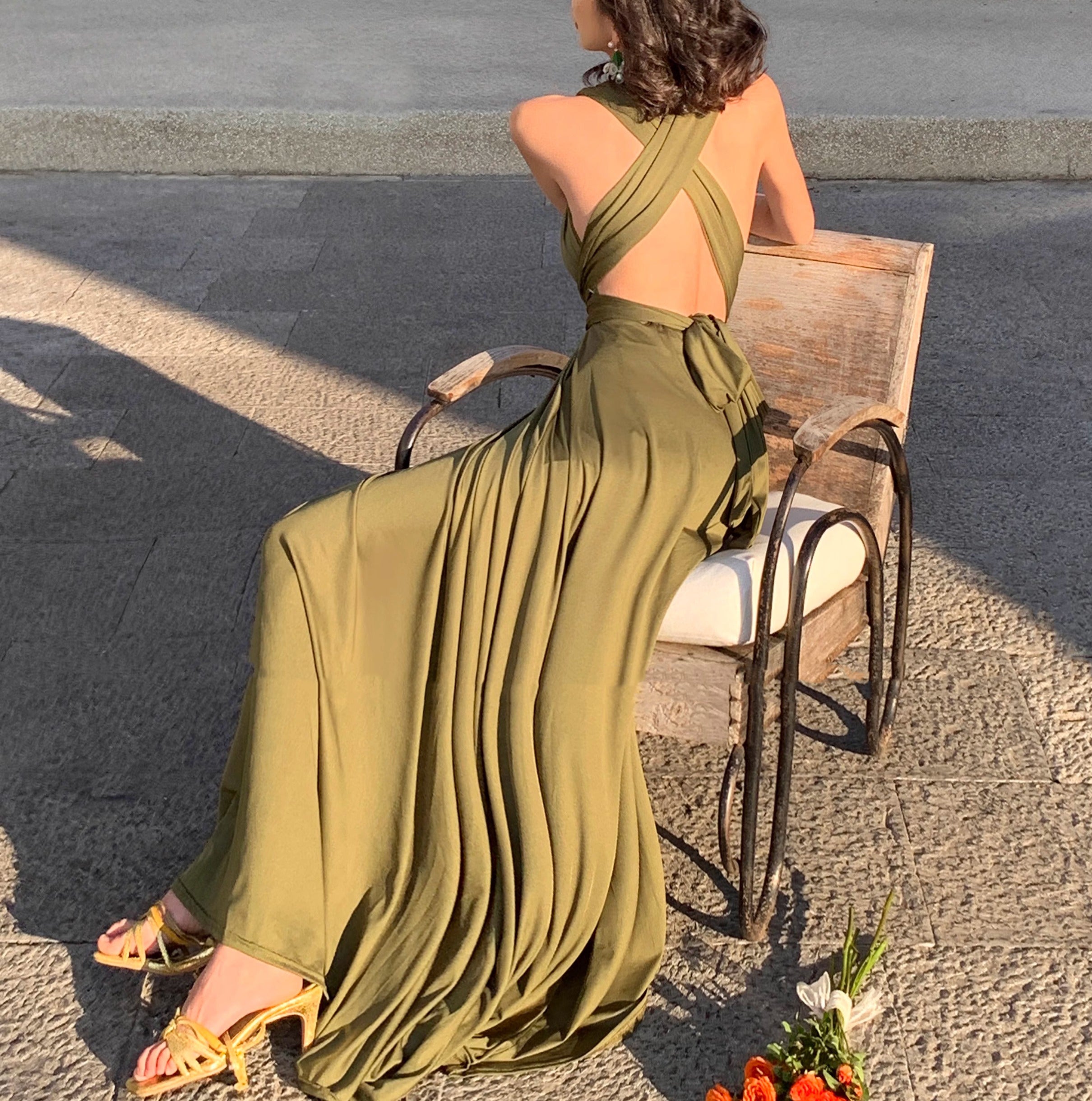 Convertible maxi dress (preorder/ 3 colours)