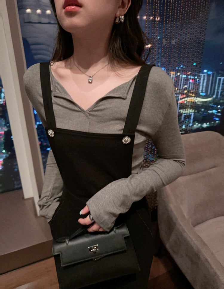 Mura top (ready stock in black (S)/ 4 colours)