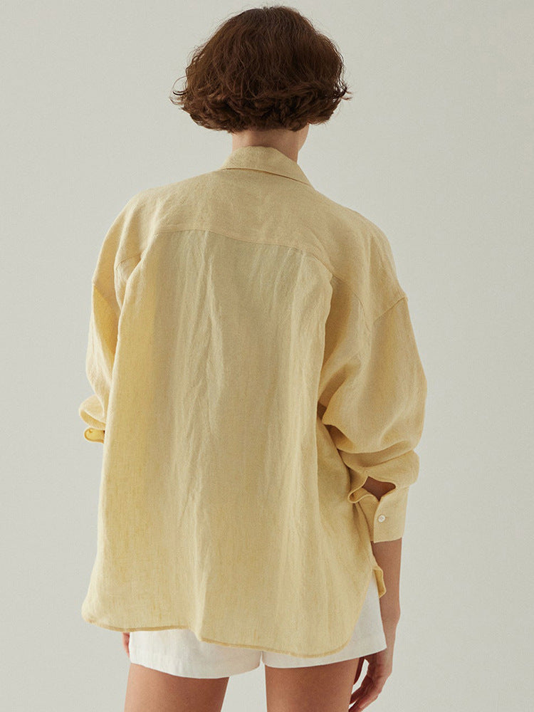 French linen shirt (preorder/ 2 colours)