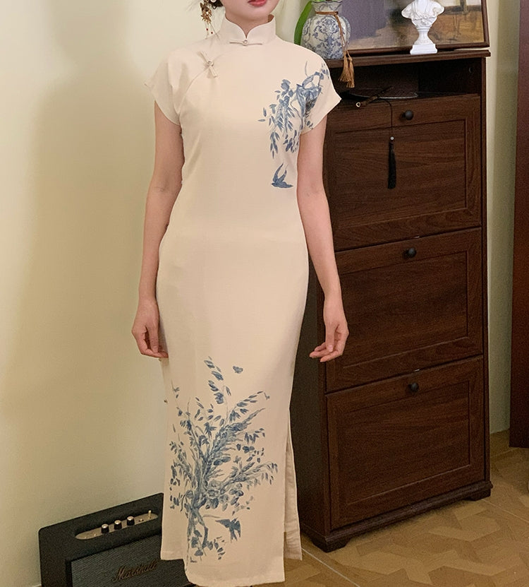 Porcelain cheongsam (preorder)