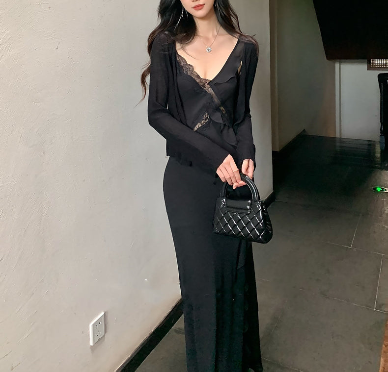 Maxell maxi dress (ready stock in L)