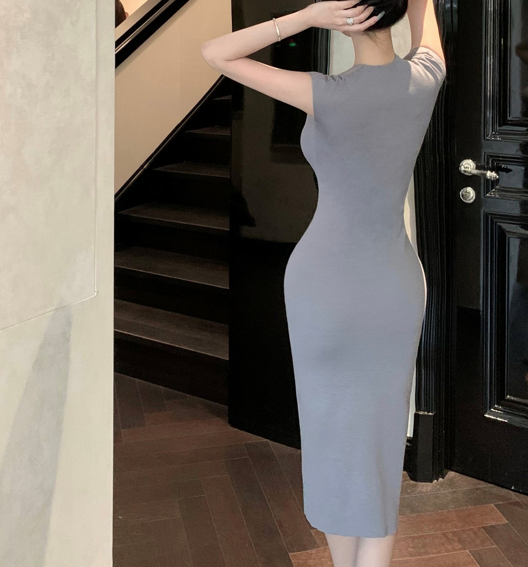 Flynn dress (ready stock in red and black/ 3 colours)