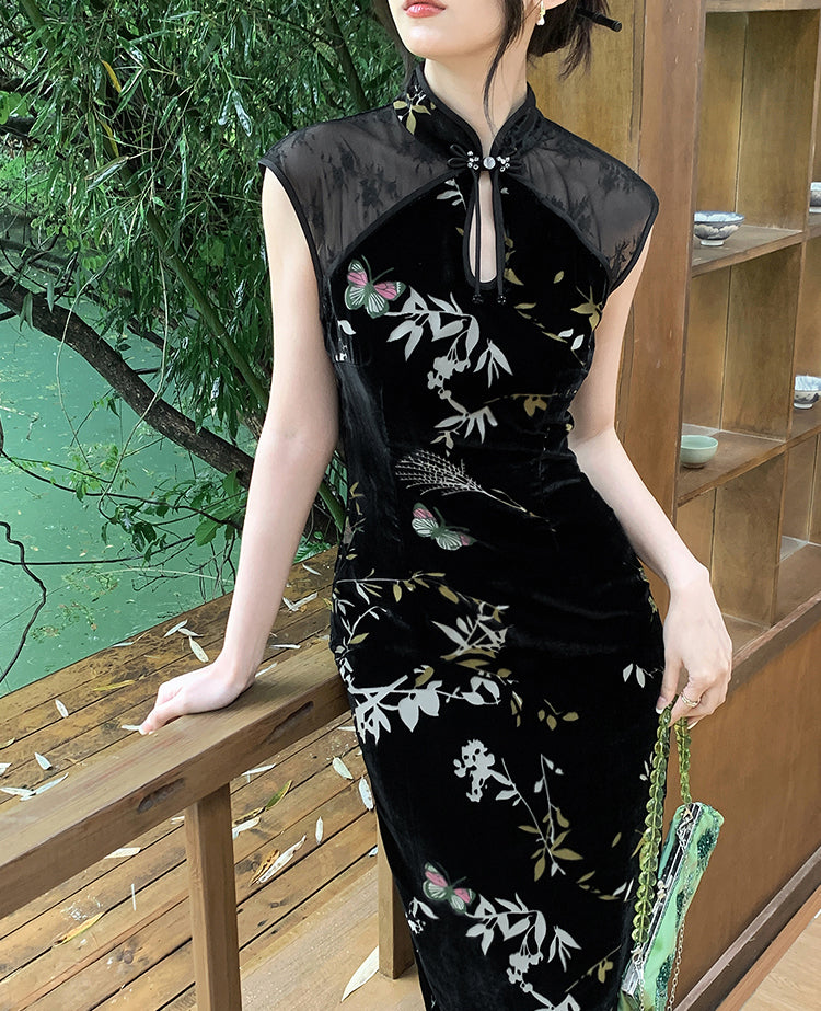 Slyvester cheongsam (ready stock in XS)