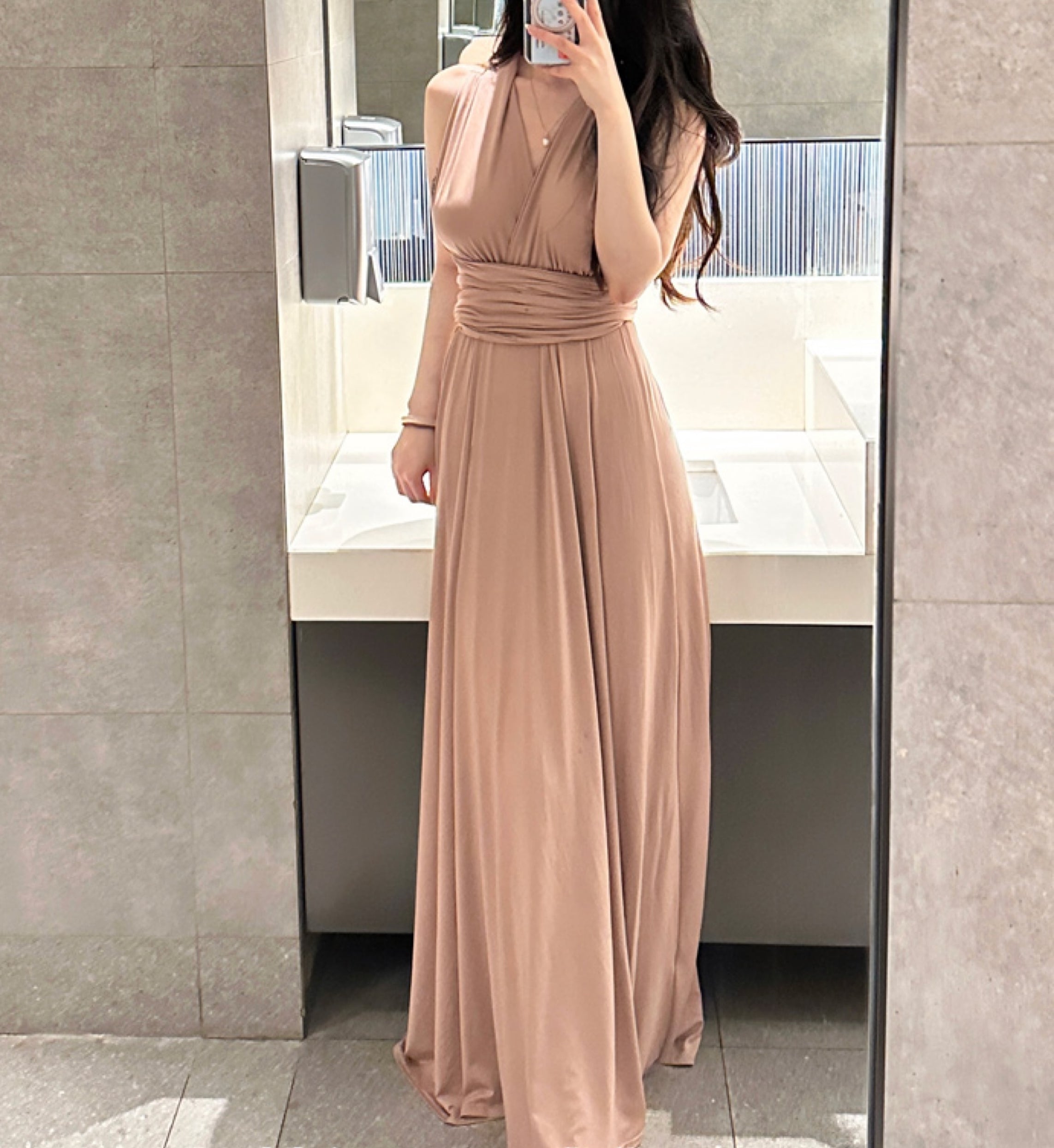 Convertible maxi dress (preorder/ 3 colours)