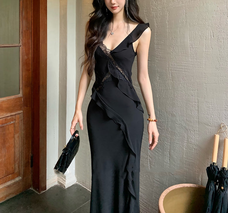 Maxell maxi dress (ready stock in L)