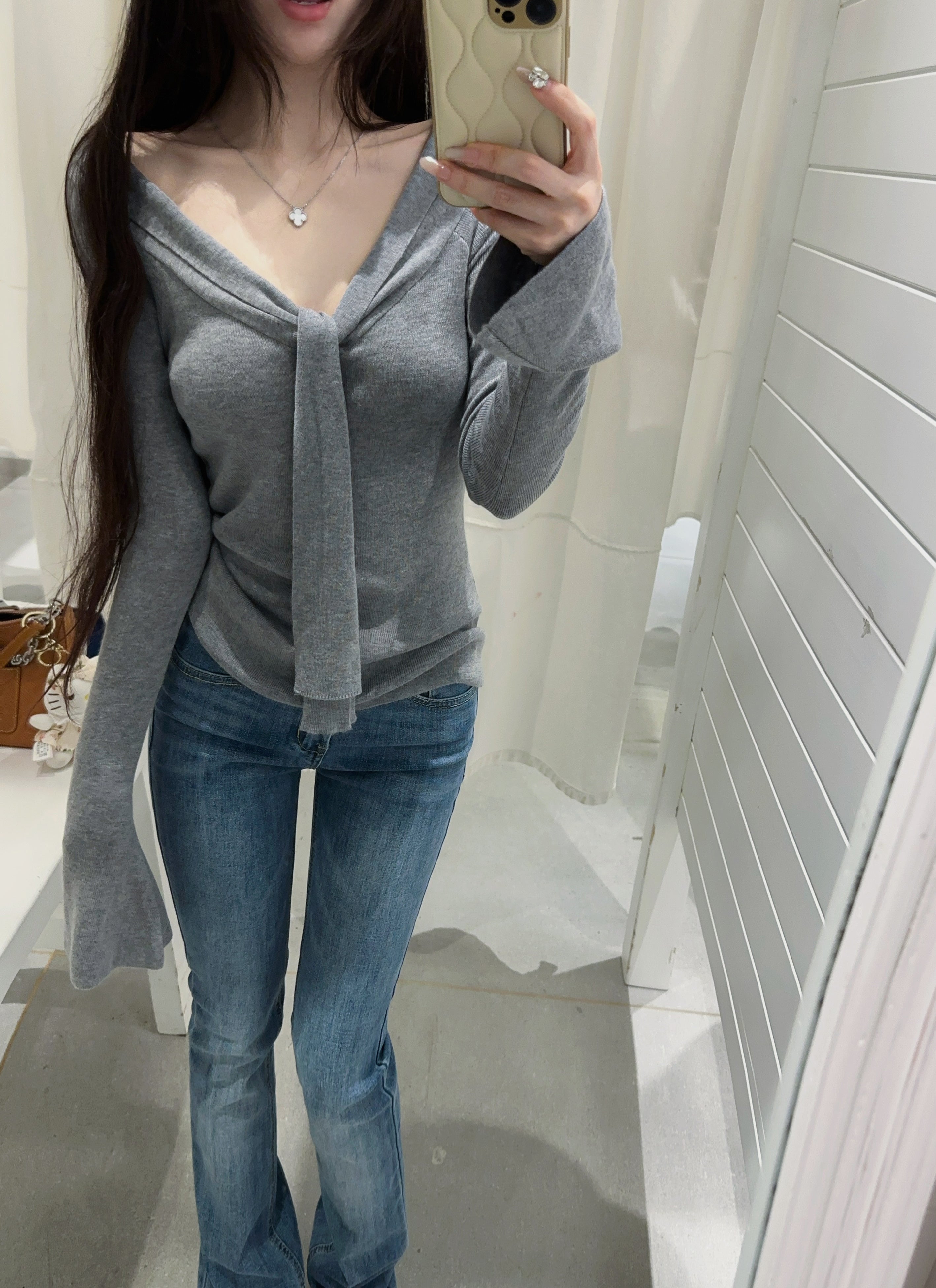 Draped top (preorder/ 4 colours)