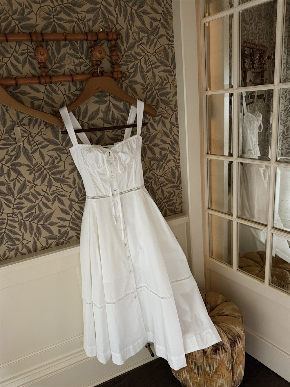 Milkmaid dress (preorder)