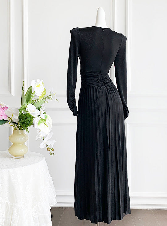 Glimmer maxi dress (ready stock in grey (L)/ 3 colours)