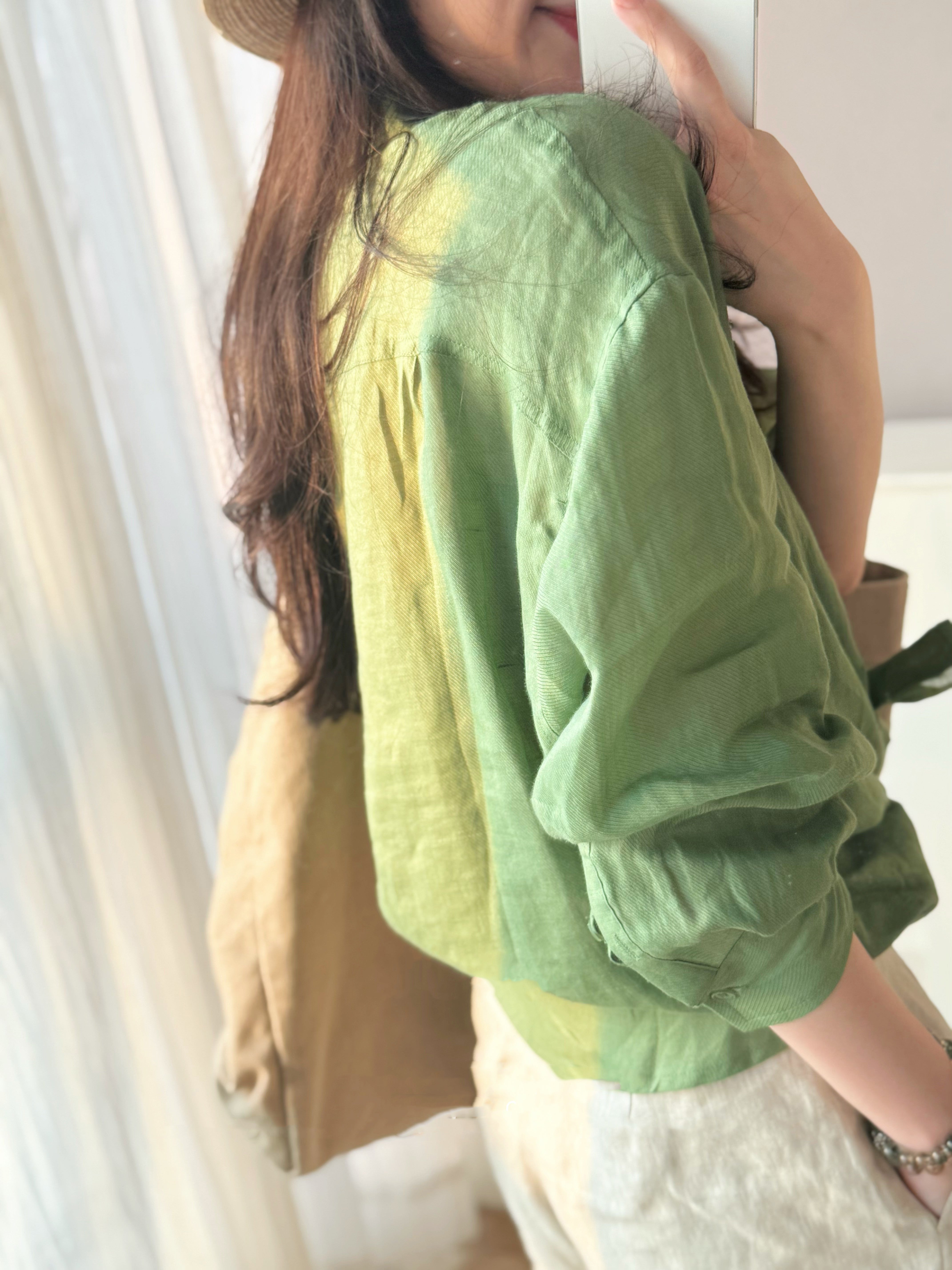 Ramie linen shirt (preorder/ 6 colours)