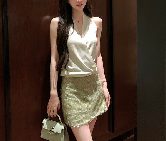 Top en maille Belgia (précommande/ 3 couleurs)