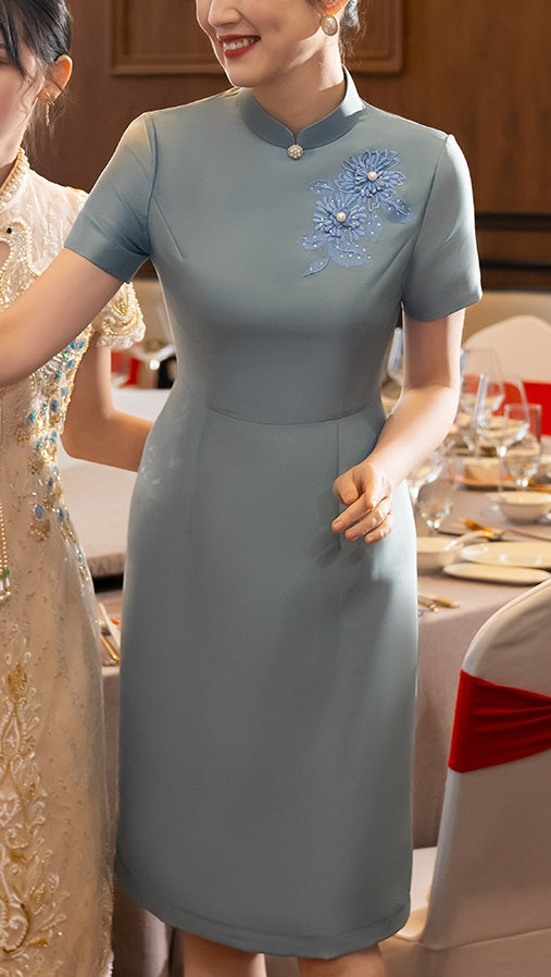 Regus dress (ready stock in pink (2XL) and red (3XL)/ 3 colours)