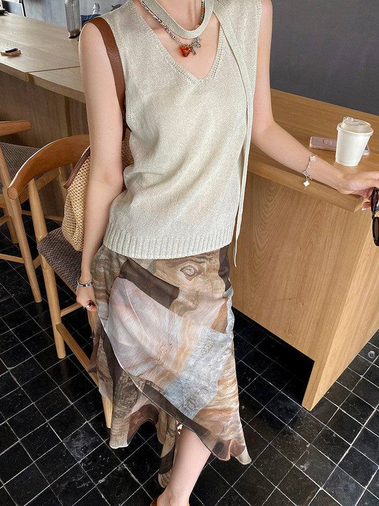 Earthy skirt (preorder)