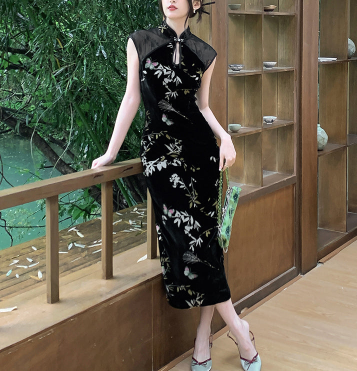 Slyvester cheongsam (ready stock in XS)