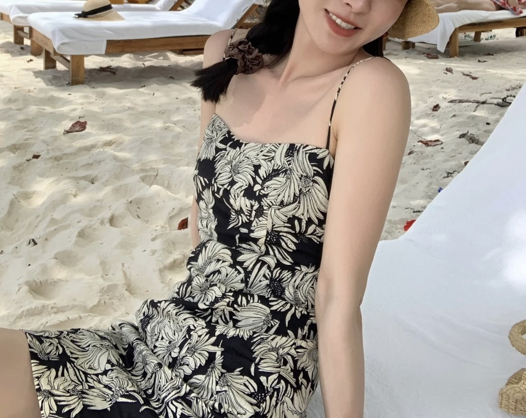 Frenchie dress (ready stock in M)