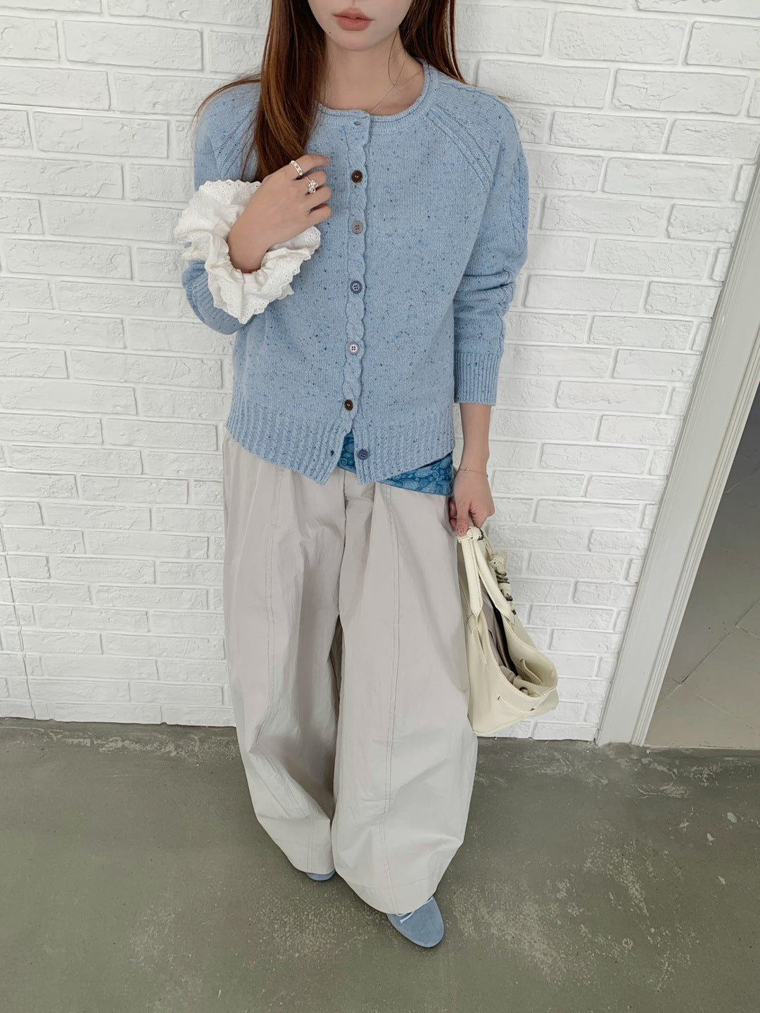 Tricolor Cardigan (preorder/ 3 colours)