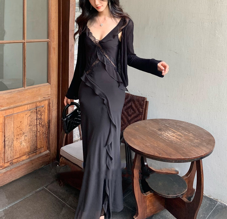 Maxell maxi dress (ready stock in L)