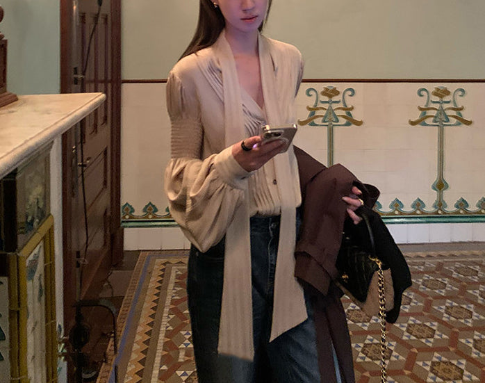 Billowy shirt top (preorder)