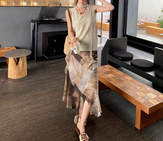 Earthy skirt (preorder)