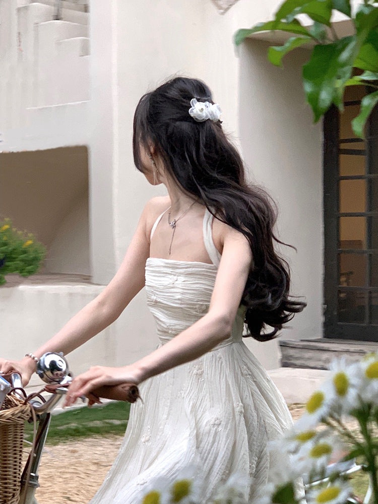 Geranium dress (ready stock in L)