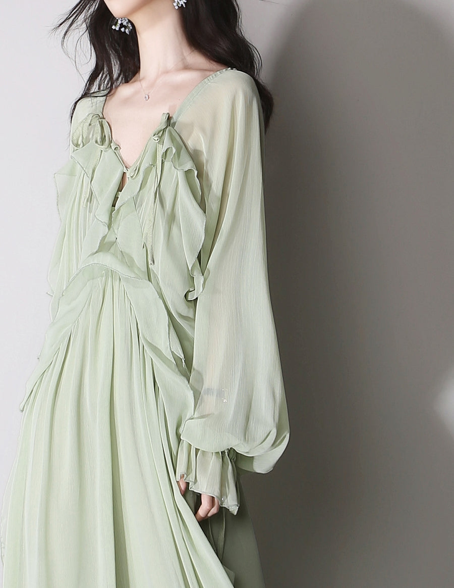Mint maxi dress (preorder)