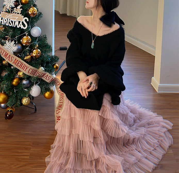 Tullese skirt (ready stock/ 6 colours)